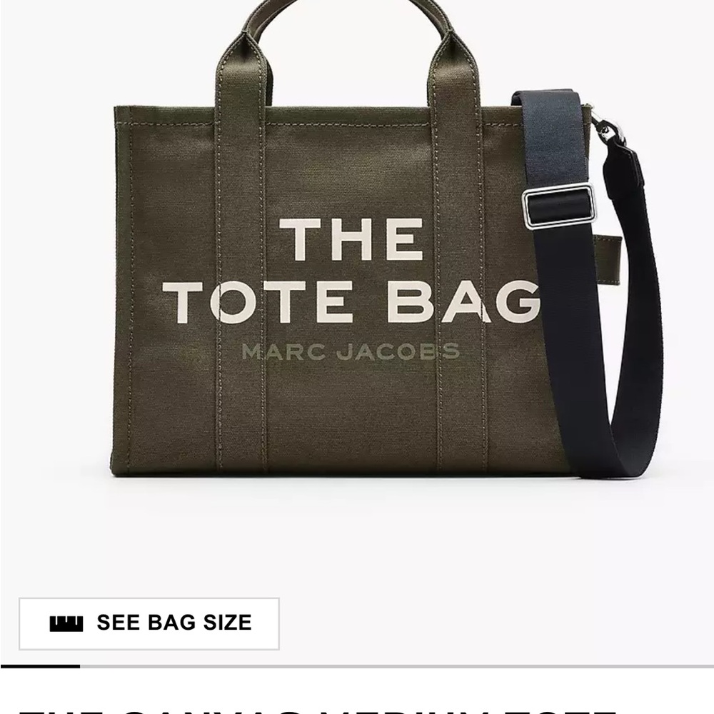 Marc Jacobs Slate Green Tote